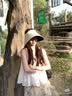 蕉下（beneunder）遮阳帽女防晒帽子太阳帽黑胶空顶帽防紫外线夏季蛋卷便携BM554 实拍图