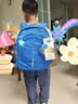 乐同书包人体工学儿童护脊书包 小学生书包双肩加厚S肩带简约轻便分层 小童1-3年级 | 宝蓝色 实拍图