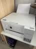 爱普生（EPSON）【6代新品】L4356墨仓式彩色无线AI学习打印机一体机家用/办公  L4266升级版(自动双面 液晶屏 白) 实拍图