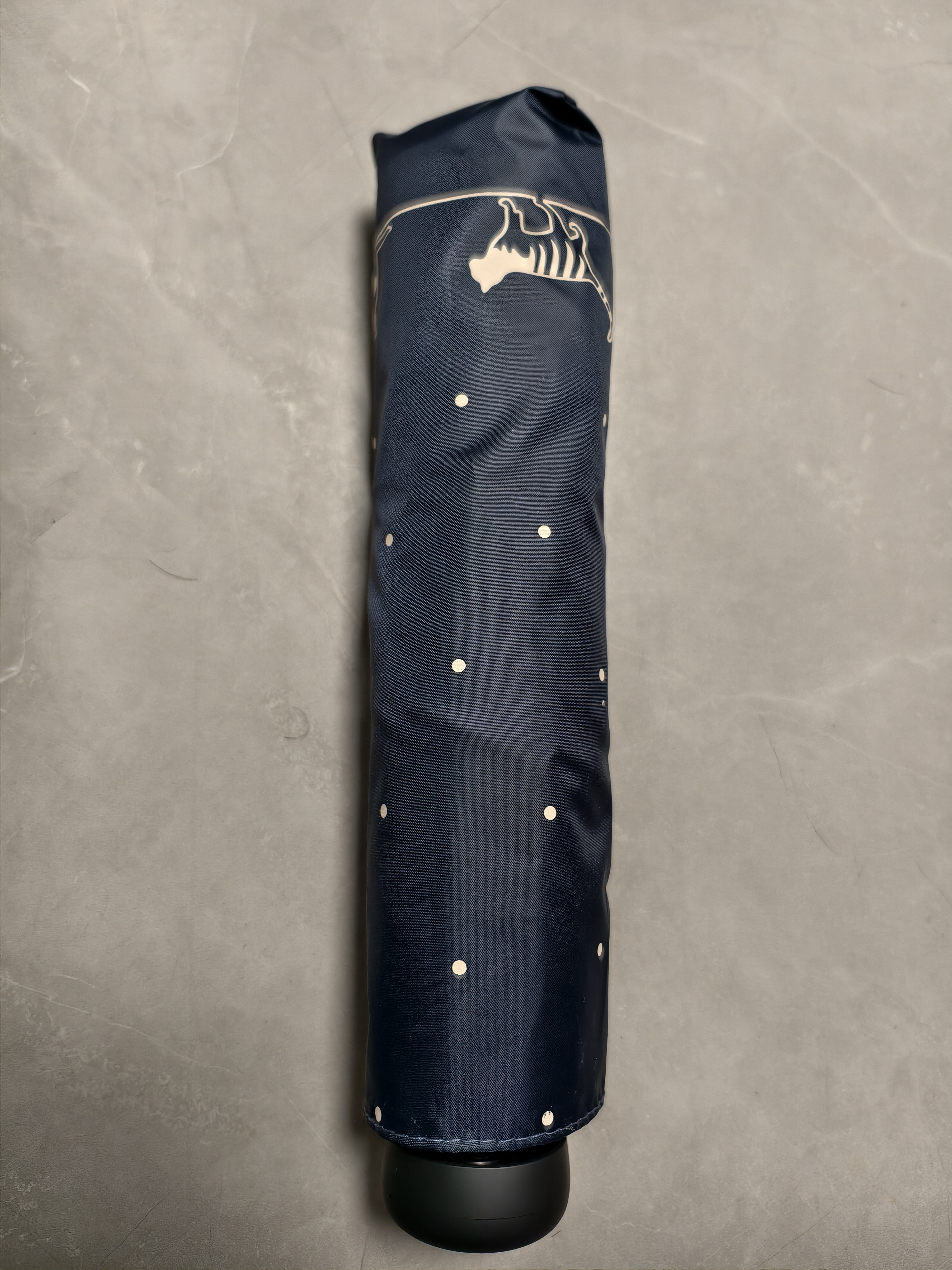 天堂伞超轻碳纤维遮阳伞黑胶防晒晴雨两用折叠雨伞女轻便携太阳伞 藏青 均码 实拍图