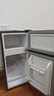奥克斯小冰箱家用小型迷你冷藏冷冻两用出租房宿舍用节能省电寝室办公室电冰箱 【净化去味】146灰色【高效保鲜 铜管速冷】30L 实拍图