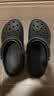 卡骆驰（crocs）经典Clog男女洞洞鞋一脚蹬沙滩鞋 黑色  39 （39-40）  实拍图