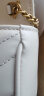 GUCCI古驰GG Marmont系列Supermini女士手袋绗缝链条斜挎包[礼物] 白色 均码 实拍图