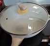 炊大皇 炒锅 麦饭石色不粘锅多功能少油烟炒菜锅平底28cm 电磁炉通用 实拍图