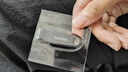 闪迪（SanDisk）128GB USB3.2 U盘 CZ550黑色 读速100MB/s 安全加密 数据恢复 学习办公电脑车载 高速大容量优盘 实拍图