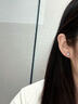 唯一（Winy）施华洛世奇锆999纯银耳钉女2026新款生日七夕情人节礼物送老婆 实拍图