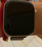 Apple/苹果 Watch S11 智能手表GPS款42毫米玫瑰金色铝金属表壳淡桃粉色运动型表带S/M MEUN4CH/B 实拍图