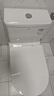 箭牌（ARROW）T76抽水马桶虹吸坐便器普通座便坐厕大冲力节水AEB12631M 305坑距 实拍图