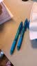 派通（Pentel ）BLN105按动天蓝色中性笔高颜值0.5mm签字笔商务学生速干水笔水性笔文具 天蓝色3支装 实拍图