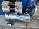 HYUNDAI韩国现代小型气泵19.5kg30L空气压缩机展会款吹尘喷漆专用打气泵 实拍图
