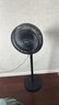 美的（Midea）【超级单品】七叶轻音立式电风扇家用柔风落地扇台式桌面小型风扇大风量节能摇头宿舍电扇 SAF30AB 实拍图