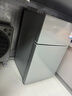 新飞冰箱小型租房用 一级能效冷 藏冷冻两用1-2人家用小冰箱 出租房双门电冰箱办公室两门 26年升级 38A一级能效【保温升级】银色 实拍图