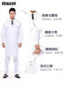 AETEL夏季男女短袖医生工作服白大褂护士服医院诊所牙医实验服定制logo 实拍图