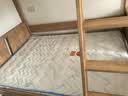 全友家居 实木高低床男孩女孩青少年原木风上下铺床家具1.35米 实拍图