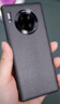 京工智造【精选真素皮】适用华为mate30pro手机壳mate30保护套软边全包防摔5g素皮轻奢高档男款简约女 曲屏Mate30Pro【静夜黑】 实拍图