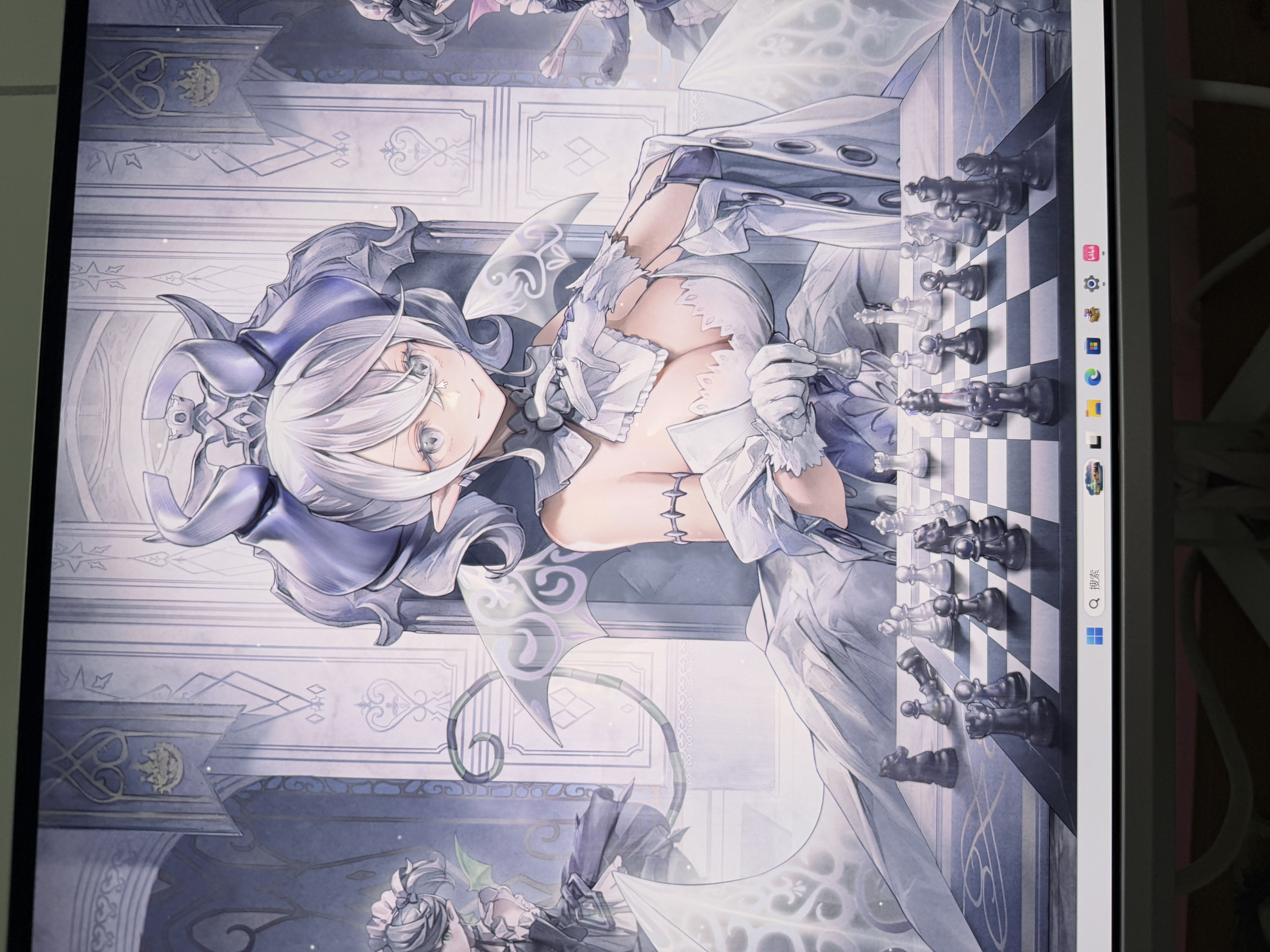 飞利浦EVNIA弈威 27英寸4K240Hz 三星四代QD-OLED 镜面屏 DP2.1低蓝光 音响 电竞显示器27M2N8800 实拍图
