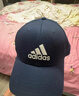 adidas经典舒适运动遮阳棒球帽子男女阿迪达斯官方 传奇墨水蓝/白   OSFM(男子) 实拍图