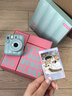 INSTAX富士instax立拍立得 一次成像相机 mini13漂浮记忆礼盒 蜜瓜绿 含10张幻梦银河相纸 实拍图