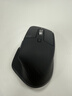 罗技（Logitech）大师系列 MX Master 3S 菁英版 无线蓝牙鼠标  办公静音鼠标 人体工学 石墨黑 无线接收器需另购买 实拍图