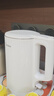 美的（Midea）电热水壶食品级304不锈钢自动断电双层防烫全钢无缝1.5L容量 MK-HJ1566 实拍图