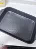 拜杰碳钢烤鱼盘方盘长方形烤鱼专用盘锅电磁炉燃气家用不粘烤盘 40cm 实拍图
