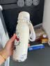 杯具熊（BEDDYBEAR）锐气双饮学生保温杯带吸管儿童水杯大容量运动水壶600ML牛仔kitty 实拍图