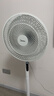 美的（Midea）【飓风节能】七叶柔风立式电风扇/家用轻音落地扇/台式小型风扇/大风力遥控定时摇头风扇 SAH35BSJ 实拍图