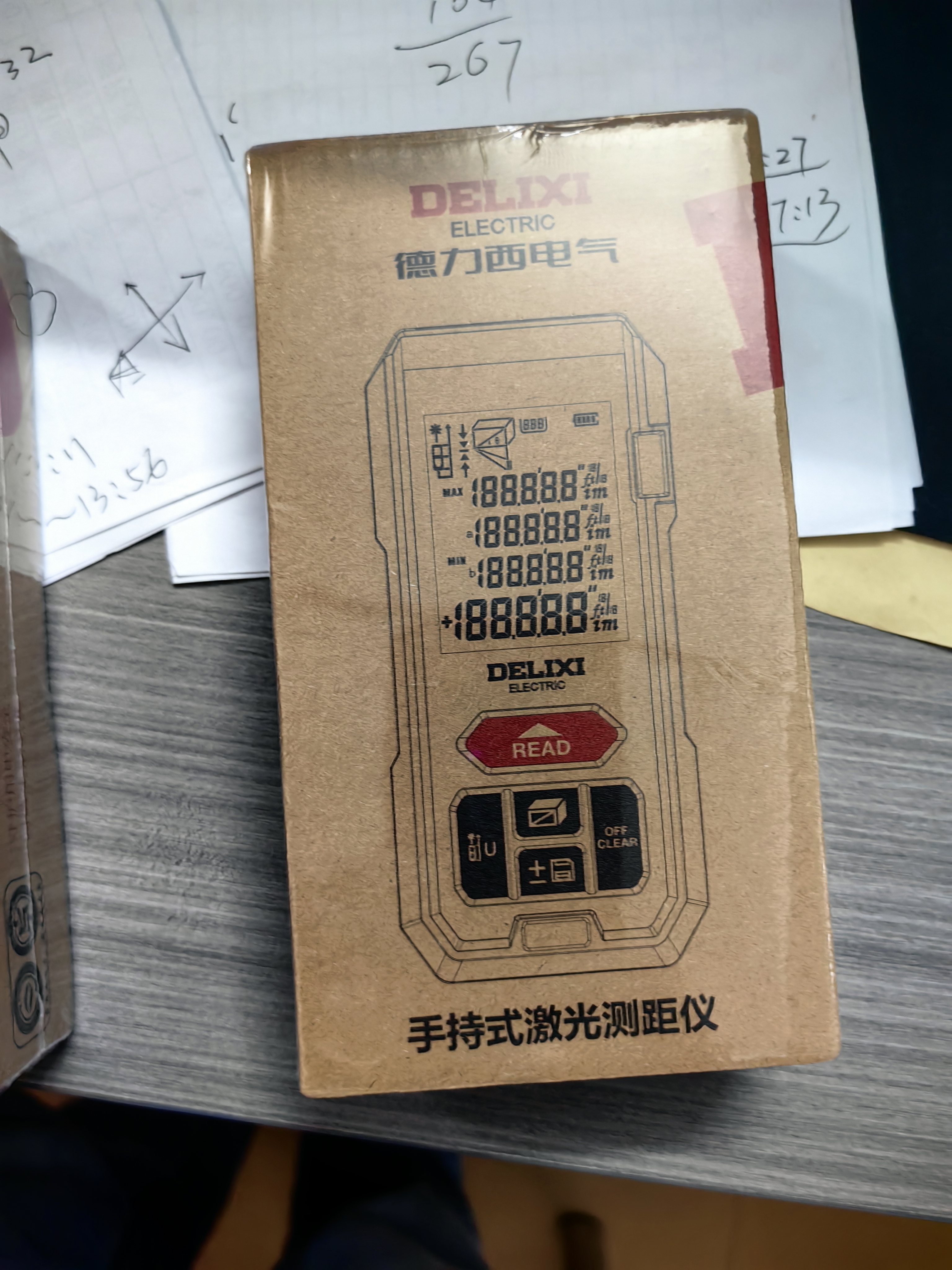 德力西电气（DELIXI ELECTRIC）测距仪红外线激光尺手持毫米高精度电子尺家用量房仪设计师款100m 实拍图