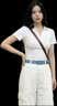 森马（Semir）POLO衫女夏季短款褶皱紧身正肩凉感上衣2026气质衣服109326115007 实拍图
