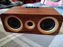 国立M911复古蓝牙音箱木质桌面音响hifi发烧级家用室内立体声环绕低音炮 桌面音响 实拍图