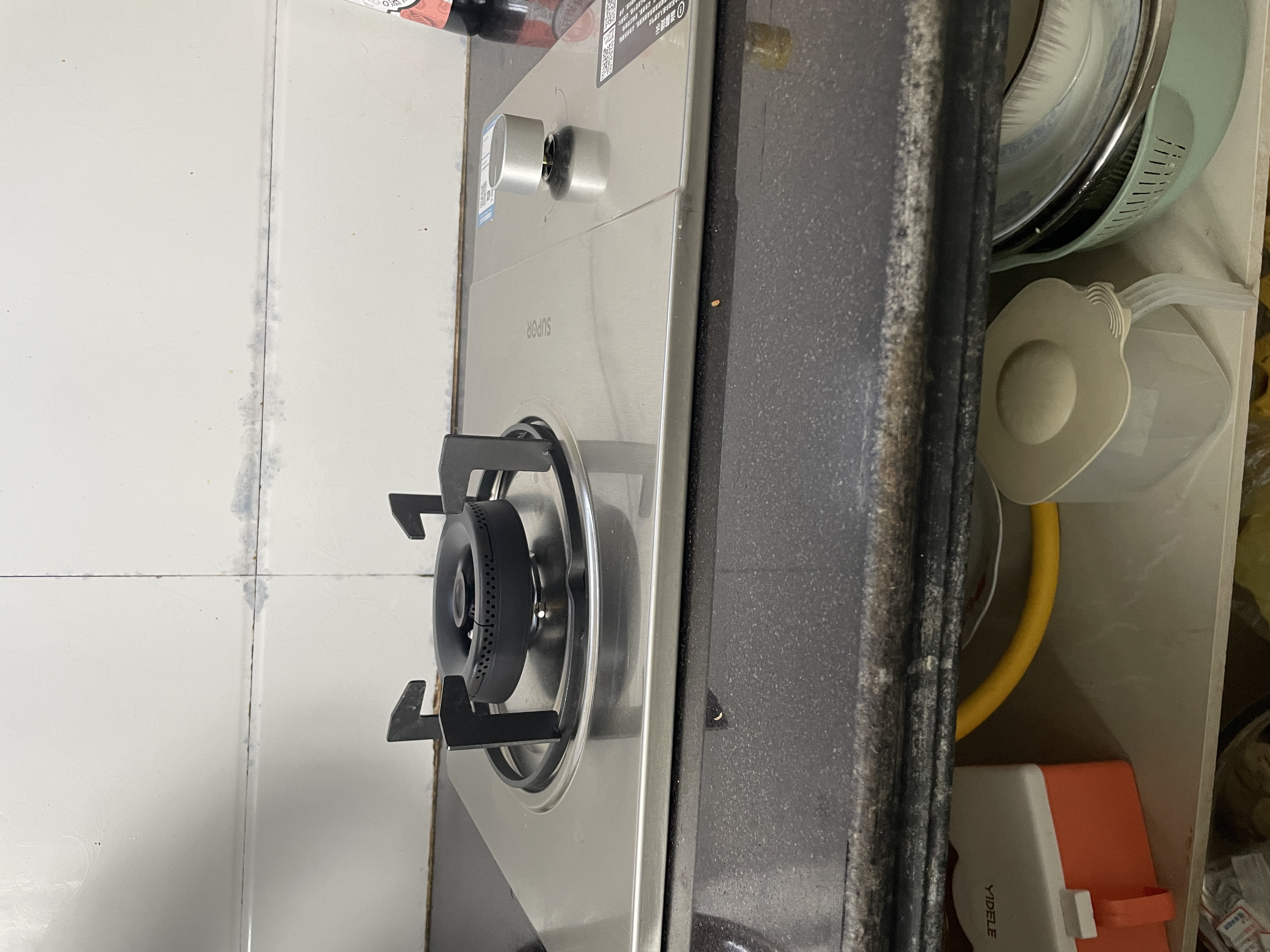 苏泊尔（SUPOR）燃气灶天然气/液化气单灶 家用5.0KW大火力嵌入式台式两用煤气炉灶具单眼煤气灶以旧换新上门安装 【液化气】5.0节能防爆灶  NSD13【不锈钢板】 实拍图