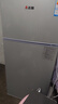 志高电冰箱双门家用节能冰箱出租屋冷藏冷冻环保迷你冰箱办公室公寓租房宿舍低噪电冰箱 【配置升级102L加厚款】银色一级能效S192 实拍图