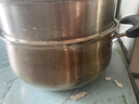炊大皇304不锈钢汤锅+蒸屉 汤蒸炖锅蒸锅双耳煮粥煮面 22cm 电磁炉通用 实拍图