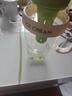 【京东物流】水杯冰霸吸管杯高颜值学生茶水分离大容量杯子 肚肚杯1个-浅绿色 实拍图