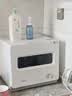 美的（Midea）消毒柜家用 小型迷你台式  30L厨房餐具碗柜碗筷砧板刀具茶杯茶具 升级光波2.0消毒器30T03 实拍图