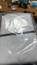 罗蒙（ROMON）纯色商务职业正装男士白衬衫工装外套长袖衬衣男CS108白色4XL 实拍图