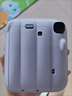 INSTAX富士instax立拍立得 一次成像相机 mini13（mini12升级款）海盐蓝 实拍图