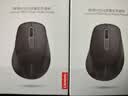 联想（Lenovo）无线蓝牙双模鼠标M300Pro 可充电 人体工学设计右手鼠标商务办公鼠标 笔记本平板鼠标 黑 实拍图