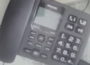 飞利浦（PHILIPS）录音电话机 固定座机  办公家用 自动 手动录音 16G存储卡 放音密码保护 CORD165 (黑色) 实拍图
