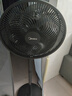 美的（Midea）【超级单品】七叶轻音立式电风扇家用柔风落地扇台式桌面小型风扇大风量节能摇头宿舍电扇 SAF30AB 实拍图