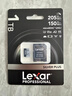 雷克沙（Lexar）256GB TF(MicroSD)存储卡V30 读200MB/s 无人机运动相机影石Luna/大疆Pocket4P内存卡 (1066x升级) 实拍图