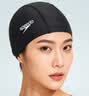 速比涛（Speedo）成人泳帽EPP布帽高弹舒适加大头围防水不勒头训练入门款纯色泳帽 实拍图