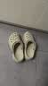 卡骆驰（CROCS）新款厚底云朵洞洞鞋送女友礼物206750 骨白色 38 -39 实拍图