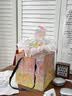 囍柿莲莲景德镇陶瓷花束生日礼物女生朋友女孩闺蜜老婆永生花乔迁结婚伴手 实拍图