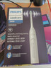 飞利浦（PHILIPS）【七夕情人节礼物】声波电动牙刷钻石3系 5倍洁齿5种模式 洁净亮白2刷头 送男士/女友 HX5181/01白 实拍图