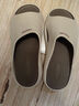 利达妮（TZLDN）踩屎感拖鞋男士夏季外穿厚底居家用浴室洗澡防滑运动户外凉拖鞋男 大地卡其 【运动外穿】 44-45 【标准码】 实拍图