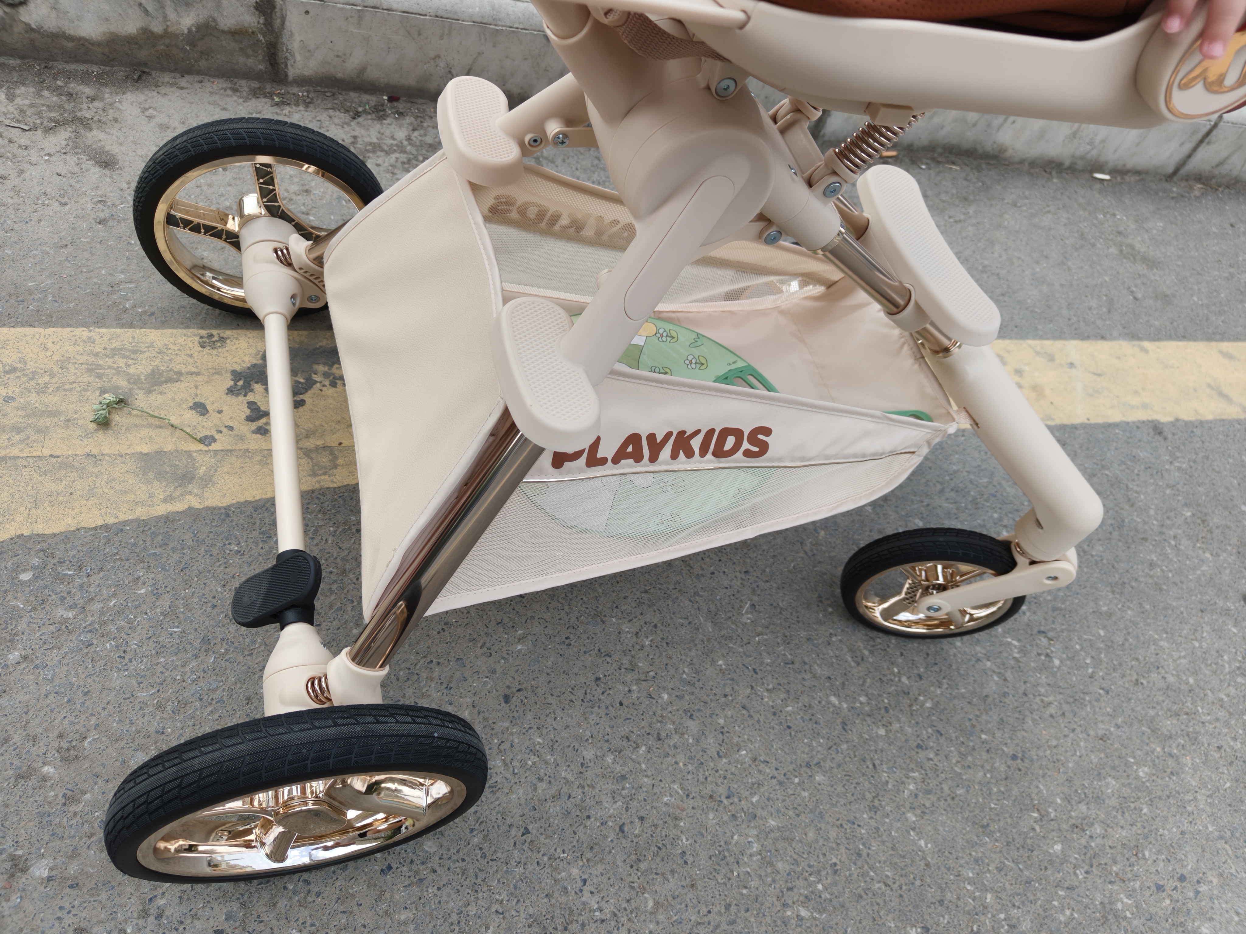 playkids普洛可天使遛娃神器推车婴儿车折叠可坐可躺带减震天使之翼 实拍图