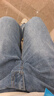 真维斯（Jeanswest）牛仔裤男春夏季薄款2026新款天丝舒适修身直筒高端潮牌休闲裤子男 蓝色【天丝薄款】 34 码(2尺7) 【建议150-160斤】 实拍图