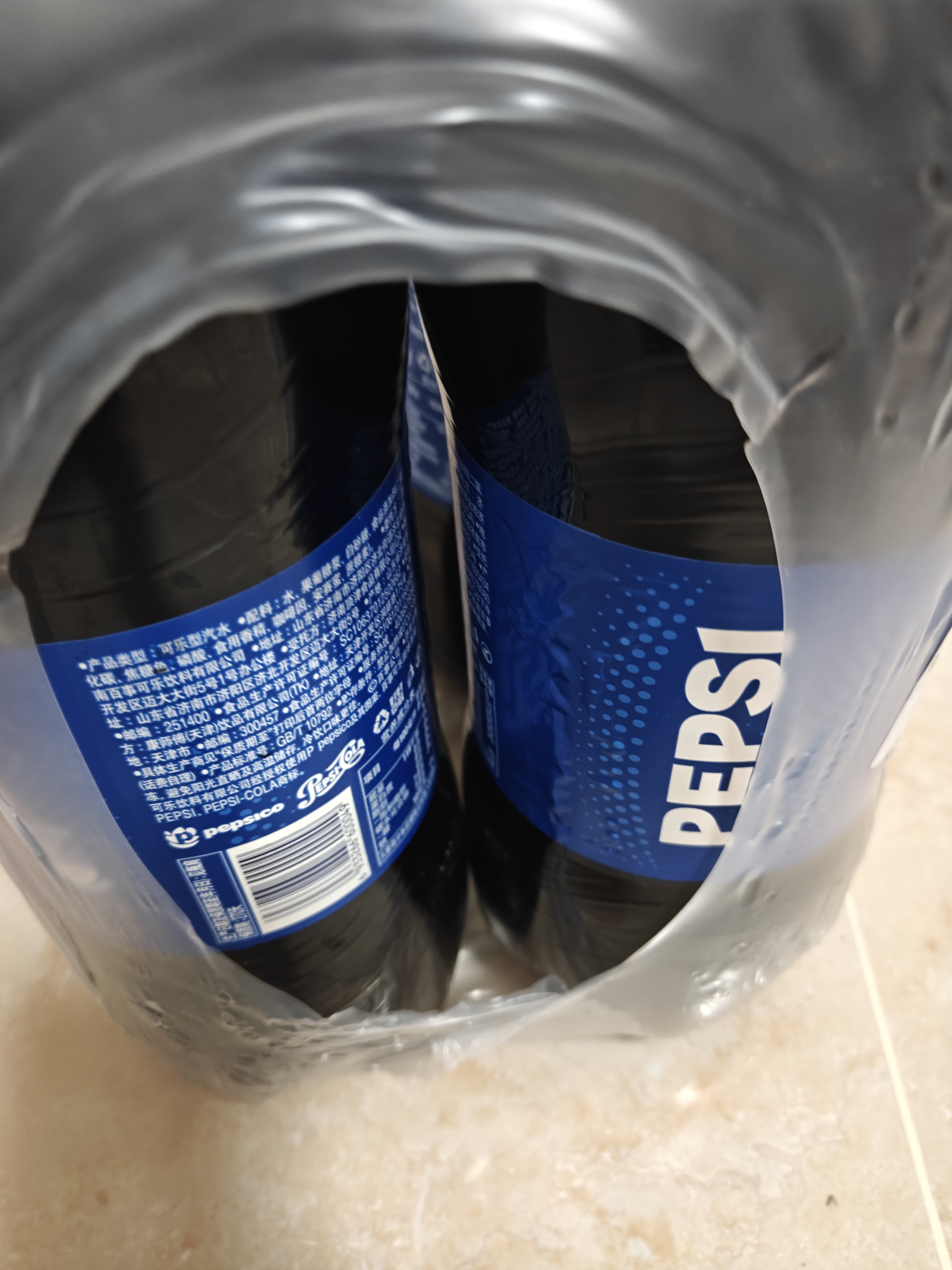 百事可乐Pepsi 碳酸饮料汽水 2L*6大瓶整箱装 家庭聚会分享 实拍图
