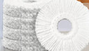 五月花超细纤维拖布头5只装替换旋转拖把头吸水墩布头替换装 实拍图